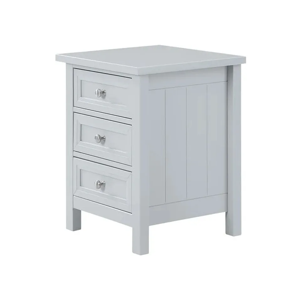 BOXED JARLIN BEDSIDE TABLE DOVE GREY
