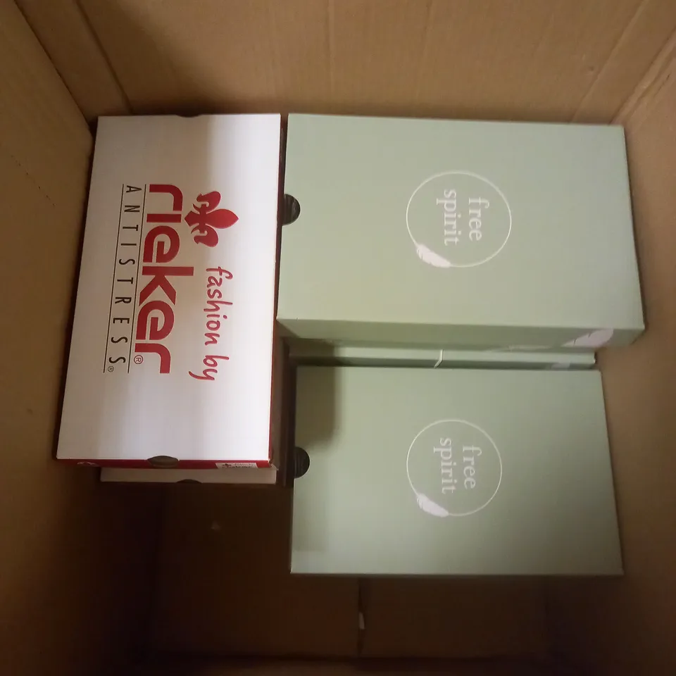 APPROXIMATELY 10 PAIRS OF LADIES SHOES VARIOUS SIZES, COLOURS AND STYLES