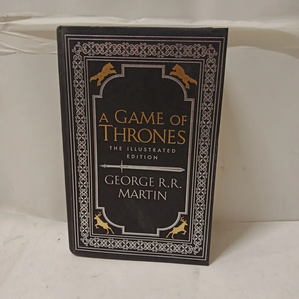 GAME OF THRONES: THE ILLUSTRATED EDITION – GEORGE R.R. MARTIN (HARDBACK) BOOK
