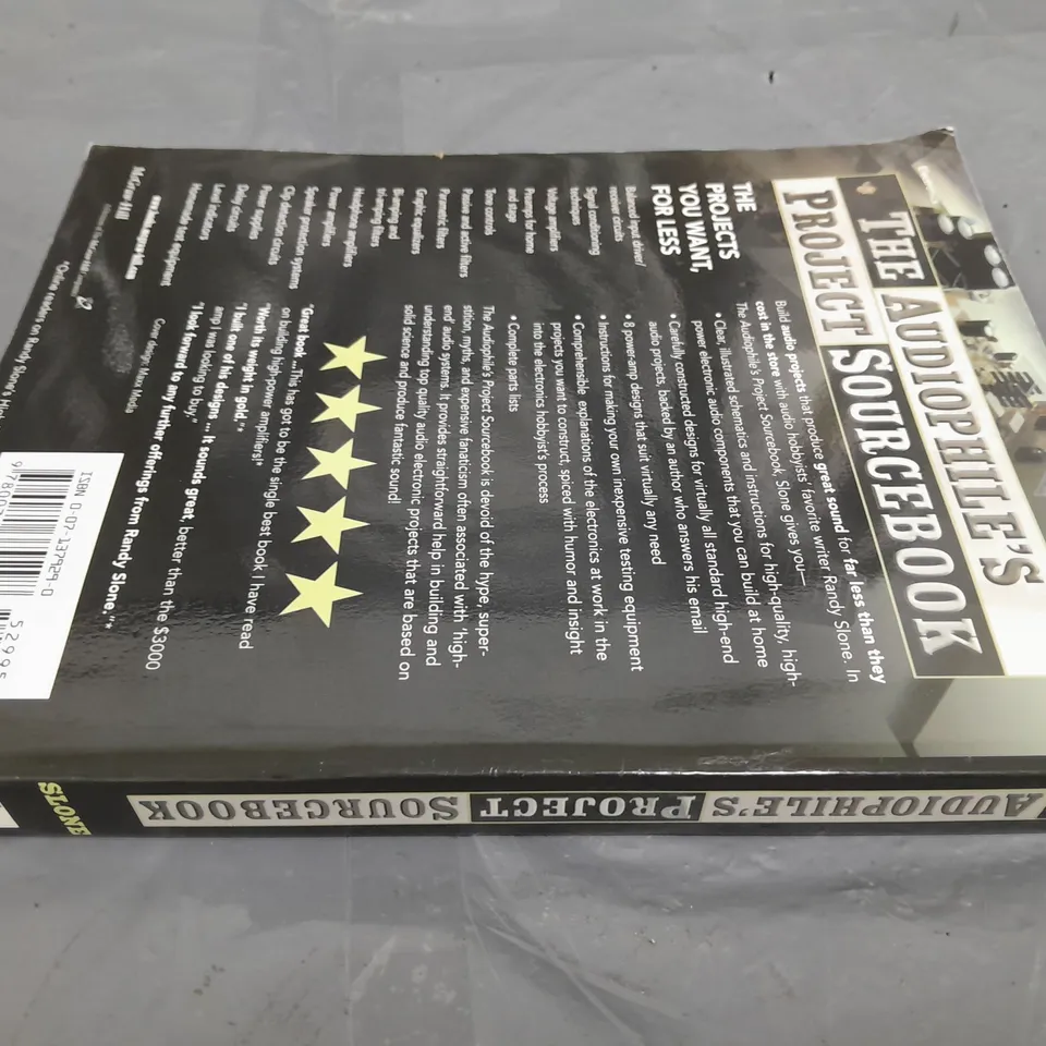 THE AUDIOPHILES PROJECT SOURCEBOOK BY G RANDY SLONE