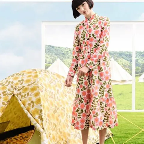 BRAND NEW REGATTA ORLA KIELY X TENT - BUTTERCUP 