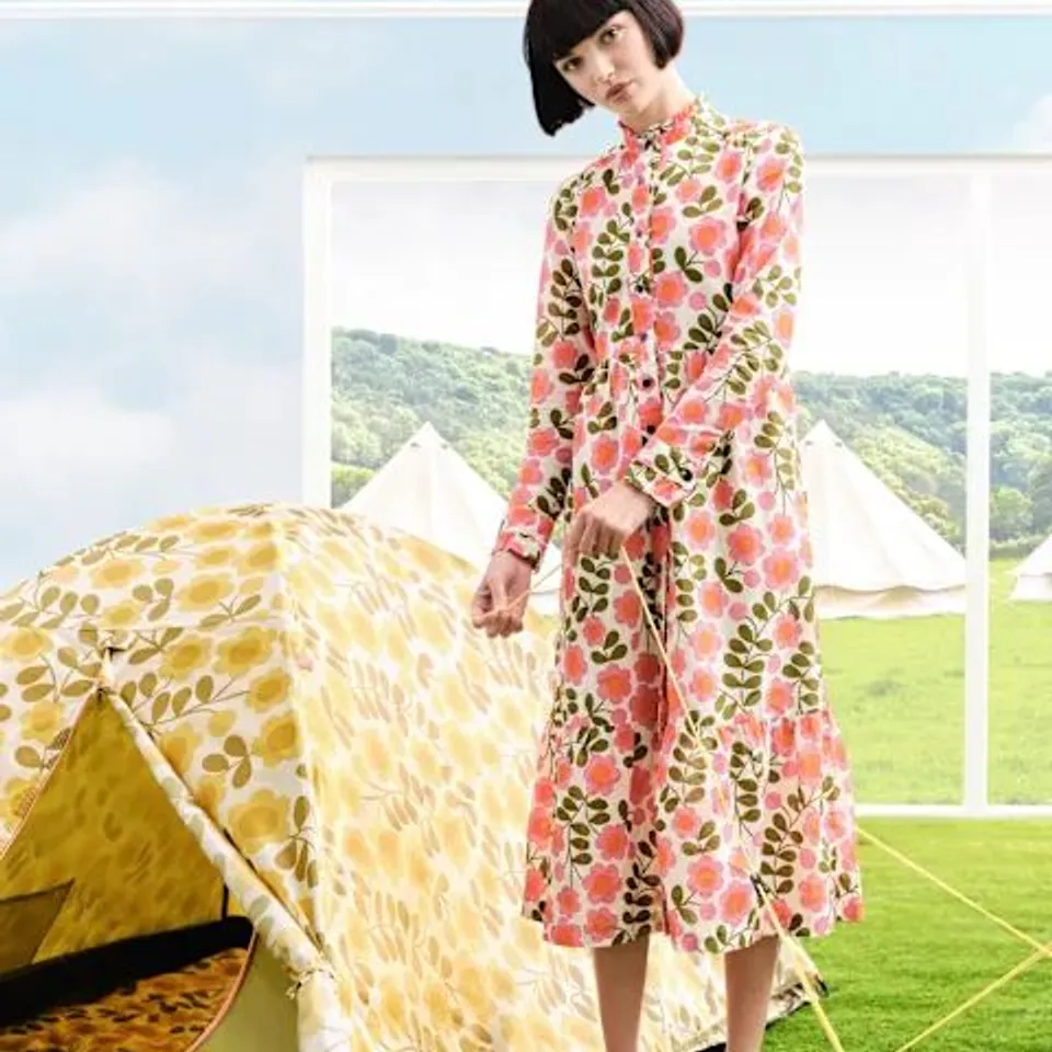 BRAND NEW REGATTA ORLA KIELY X TENT - BUTTERCUP 