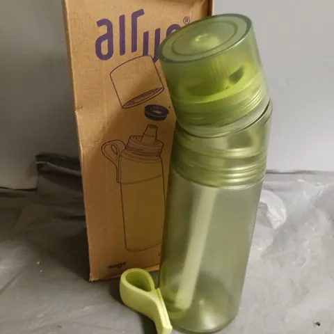 BOXED AIR UP BOTTLE 600ML SAGE GREEN 