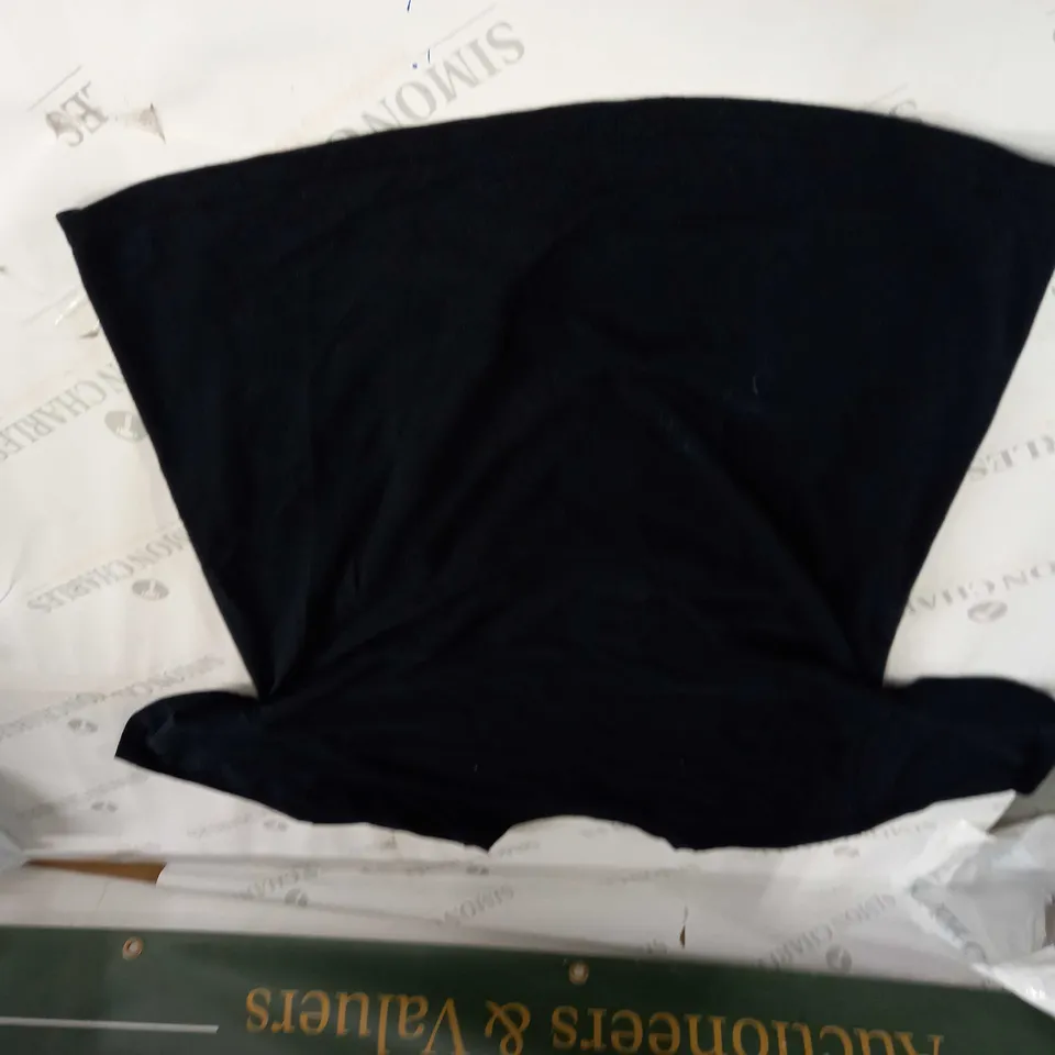 BLACK BRANDED SWEATSHIRT