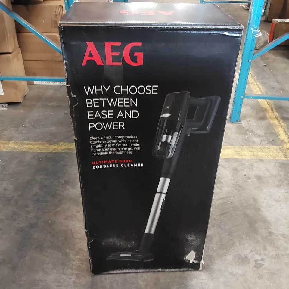 AEG 8000 SERIES AP81UB25GG CORDLESS VACUUM CLEANER WITH UP TO 60 MINUTES RUN TIME - GREY