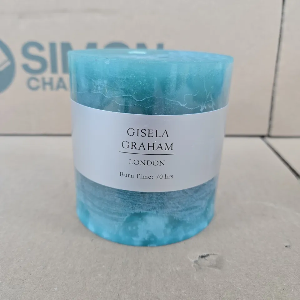 6 X GISELA GRAHAM 70HR BURN CANDLES 