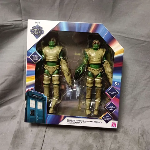 DOCTOR WHO ACTION FIGURE SET – 2 FIGURES, 5.5IN SCALE, VORTEX EDITION (BOXED)