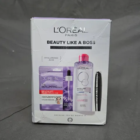 BOXED LOREAL PARIS BEAUTY LIKE A BOSS SET