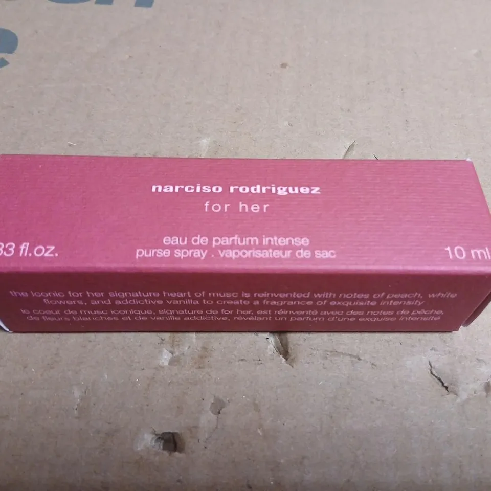 BOXED NARCISO RODRIGUEZ FOR HER EAU DE PARFUM 10ML
