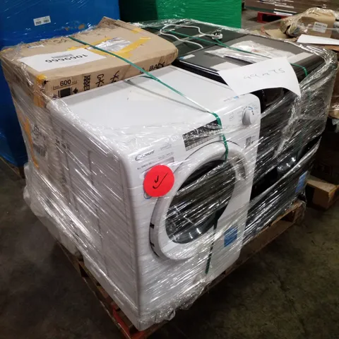 PALLET OF APPROXIMATELY 4 UNPROCESSED RAW RETURN WHITE GOODS TO INCLUDE