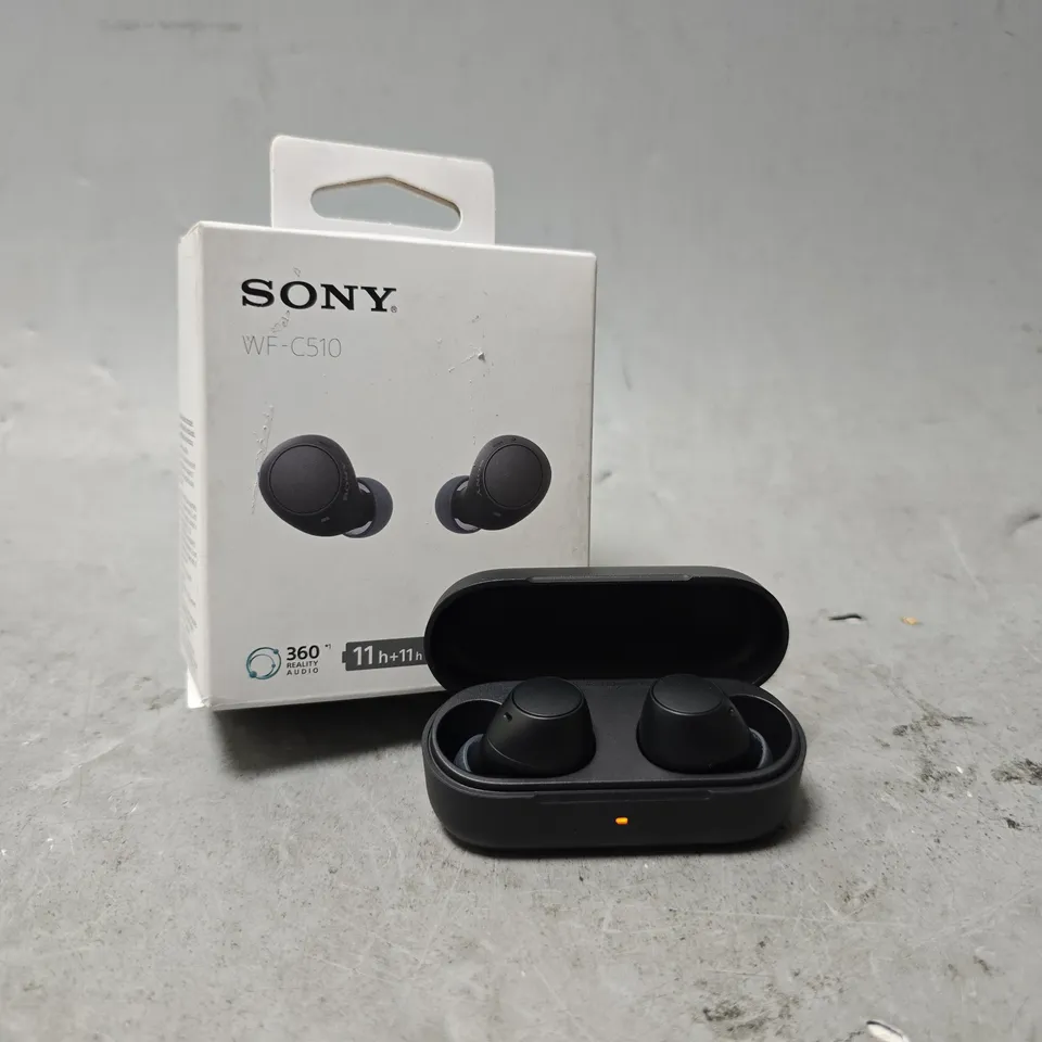 SONY WF-C510 PORTABLE BLACK EAR BUDS 