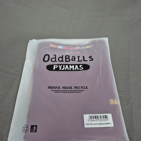 SEALED ODDBALL PYJAMAS - FESTIVAL SIZE L