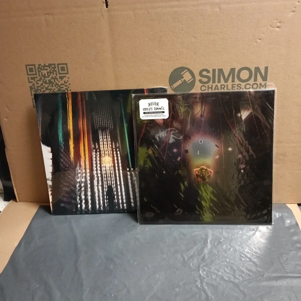 2 X AVIVA VINYL: HOPELESS ROMANTIC (CLEAR/PURPLE CORNETTO VINYL) + VOLUME II SEALED