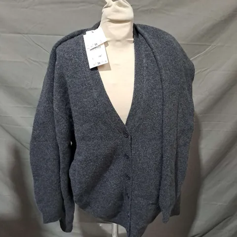 ZARA DARK GREY CARDIGAN - EUR SMALL