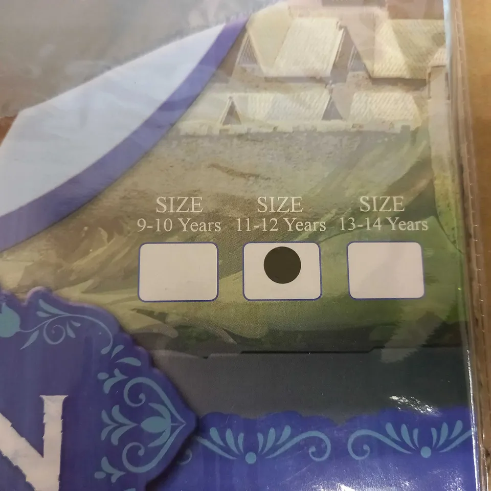 BOX OF APPROX 12 DISNEY FROZEN ELSA CLASSIC DRESS - SIZE 11-12