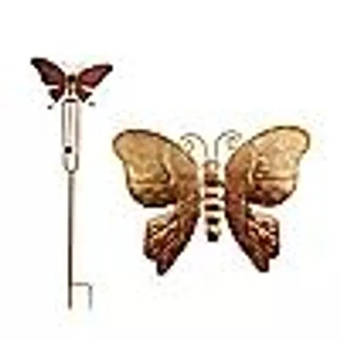 Garden STories rocking butterfly garden stake