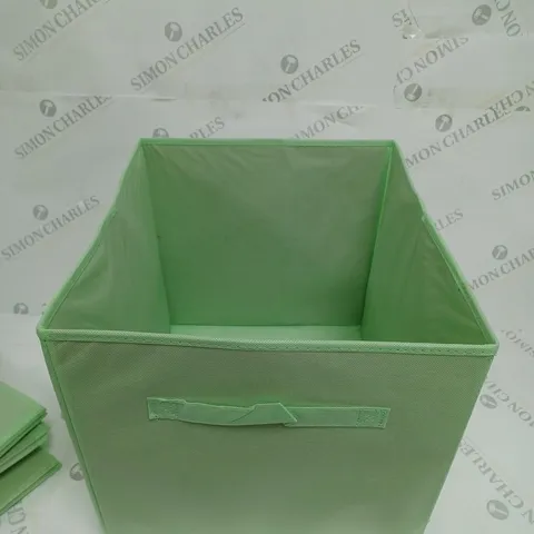 SET OF 4 FOLDABLE BOXES GREEN