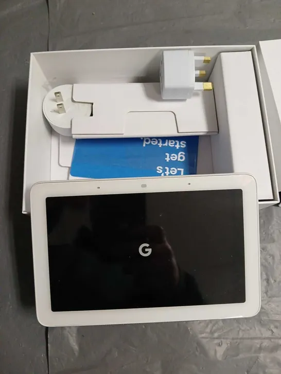 Lot 2123: BOXED GOOGLE HOME HUB - 4988497 | Simon Charles Auctioneers