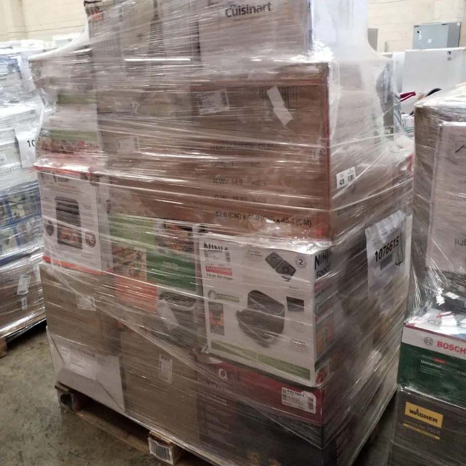 PALLET OF APPROXIMATELY 26 UNPROCESSED RAW RETURN HOUSEHOLD AND ELECTRICAL GOODS TO INCLUDE;