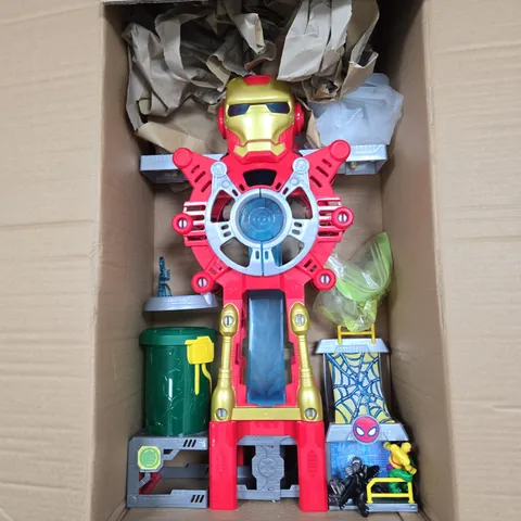 PLAYSKOOL HEROES MARVEL IRON MAN SUPER HERO HEADQUARTERS