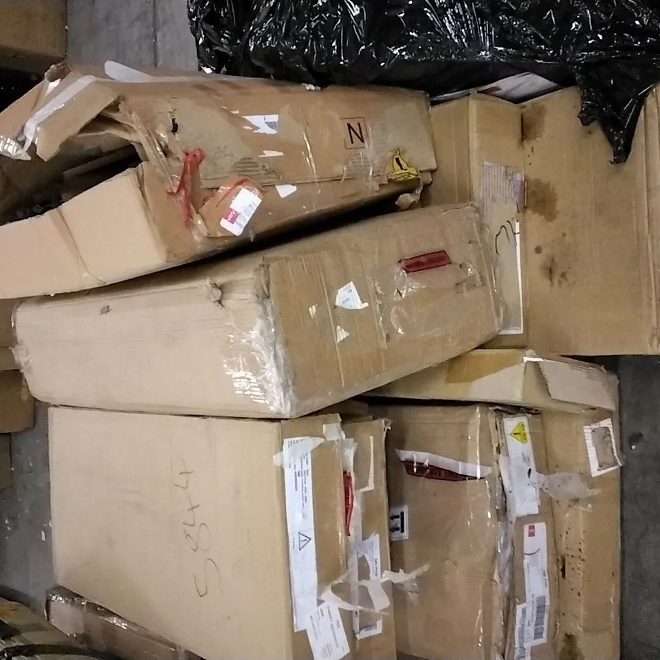 PALLET OF ASSORTED BOXED FURNITURE PARTS 