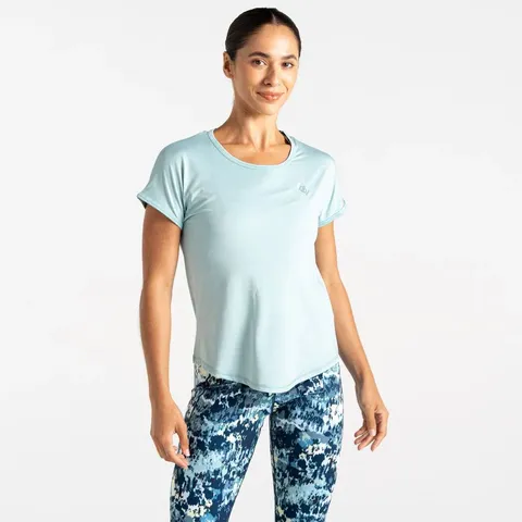 BRAND NEW DARE 2B WOMENS CHASE SHORT SLEEVE T-SHIRT AQUIFER UK 10