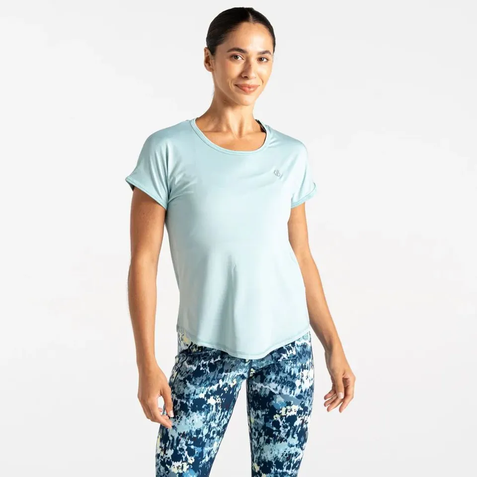 BRAND NEW DARE 2B WOMENS CHASE SHORT SLEEVE T-SHIRT AQUIFER UK 14