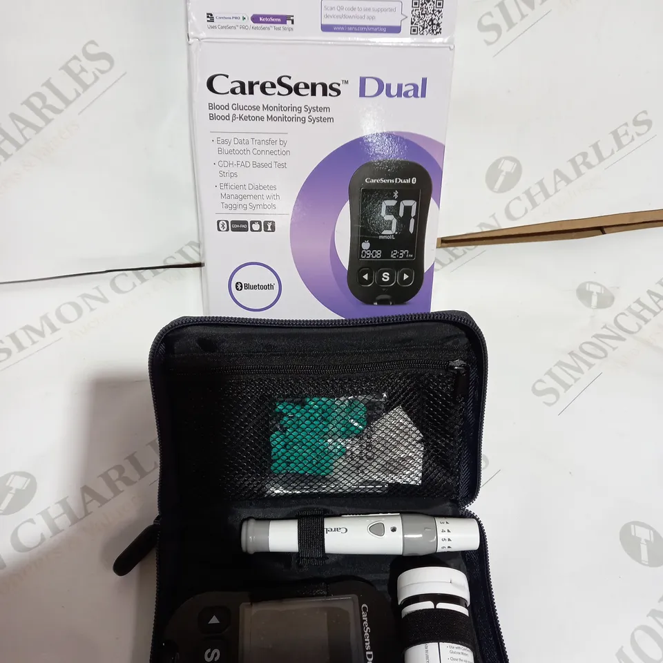 CARESENS BLOOD GLUCOSE MONITORING SYSTEM AND BLOOD B-KETONE MENTORING SYSTEM