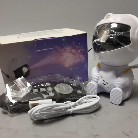 BOXED ASTRONAUT NEBULA PROJECTOR