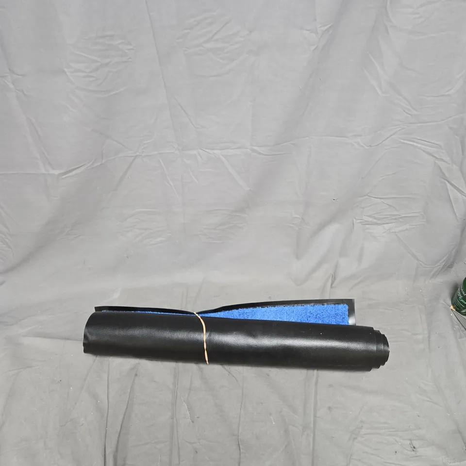 BOX OF APPROXIMATELY 10 ASSORTED ITEMS TO INCLUDE:MIRICALE CONDITIONER AND BLUE DOORMAT