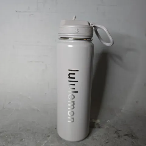LULULEMON LIGHT GREY WATER BOTTLE 