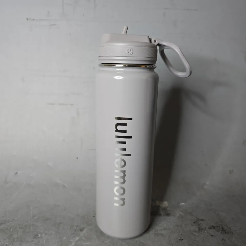 LULULEMON LIGHT GREY WATER BOTTLE 