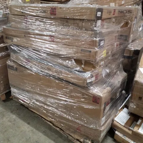 PALLET CONTAINING ASSORTED PRODUCTS INCLUDING COMPUTER DESK, TV STAND & JEWELRY CABINET