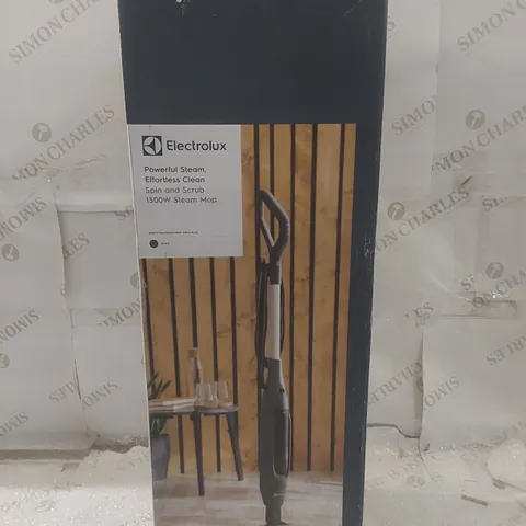 BOXED ELECTROLUX 1500W SPIN AND SCRUB STEAM MOP