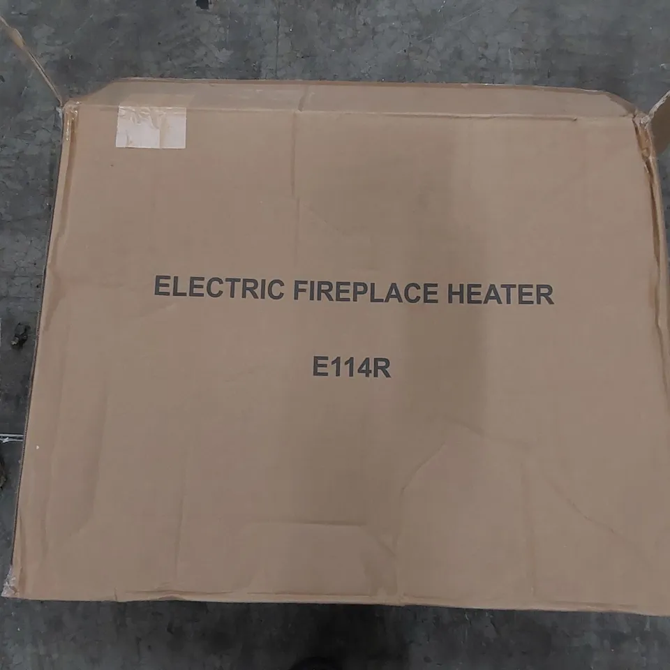 BOXED LARRY CASTLETON FIRE AND FIREPLACES ELECTRIC FIRE HEATER UNIT