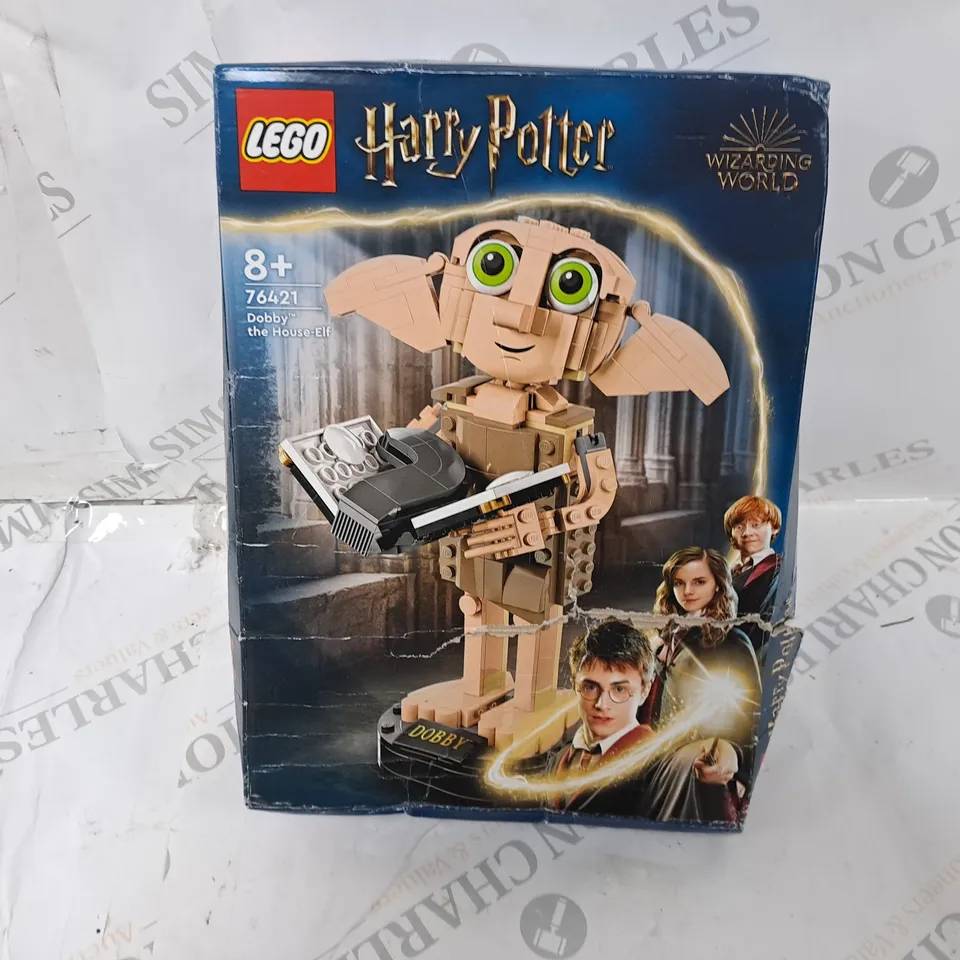 BOXED LEGO HARRY POTTER DOBBY THE HOUSE ELF - 76421 RRP £24.99
