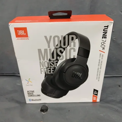 JBL TUNE 510 PURE BASS WIRELESS OVER-EAR HEADPHONES IN BLACK