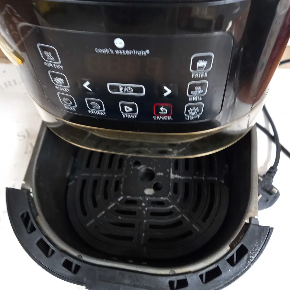 COOK'S ESSENTIALS 4.0L AIR FRYER - BLACK