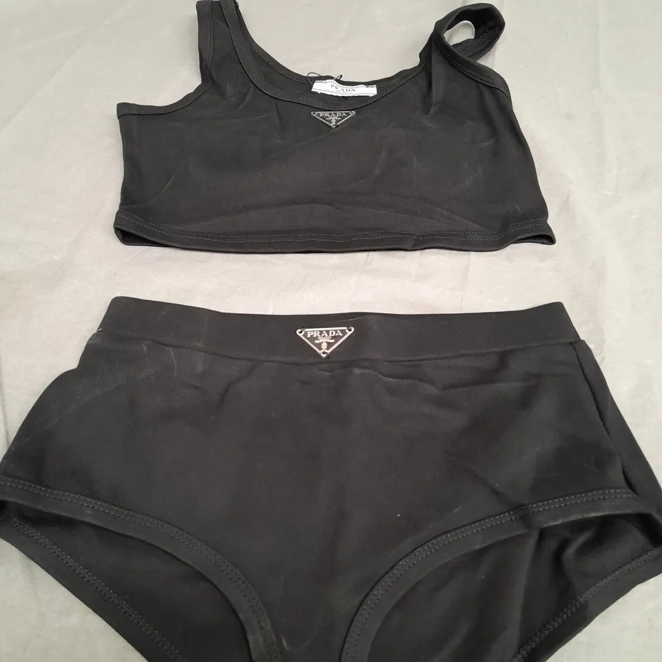 PRADA BLACK BIKINI - MEDIUM