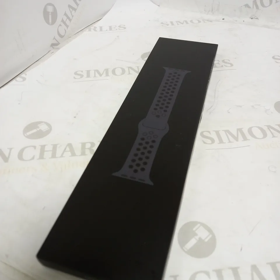 APPLE WATCH NIKE SPORT BAND WITH SPACE BLACK STAINLESS STEEL PIN 41MM - ANTHRACITE/BLACK