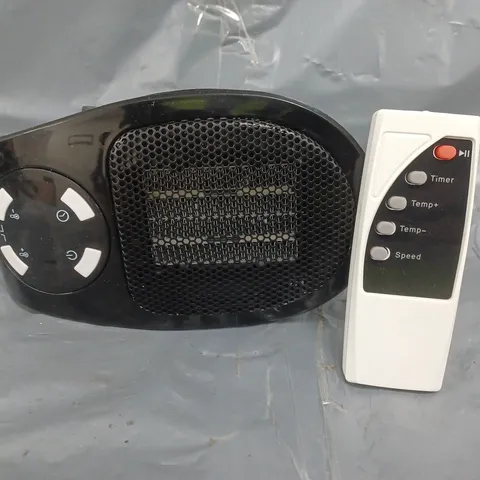 UNBRANDED PORTABLE HEATER IN BLACK