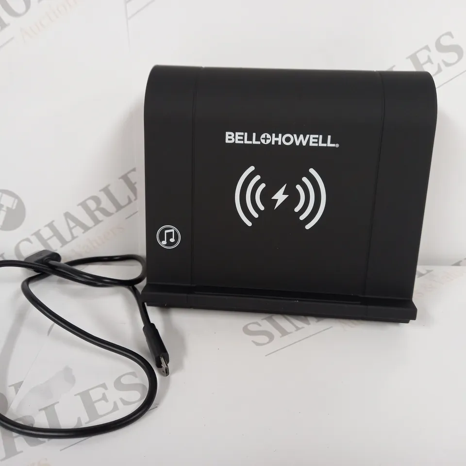 BELL & HOWELL 2IN1 WIRELESS CHARGING TOUCH SPEAKER