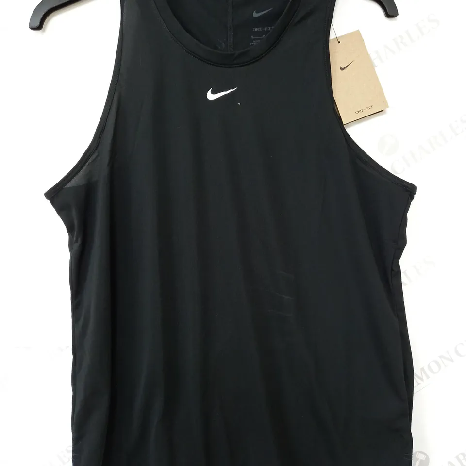 NIKE WOMENS BLACK TRAINING VEST - M
