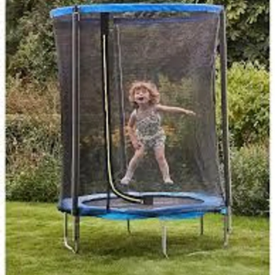 BOXED SPORTSPOWER 4.5FT TRAMPOLINE - COLLECTION ONLY