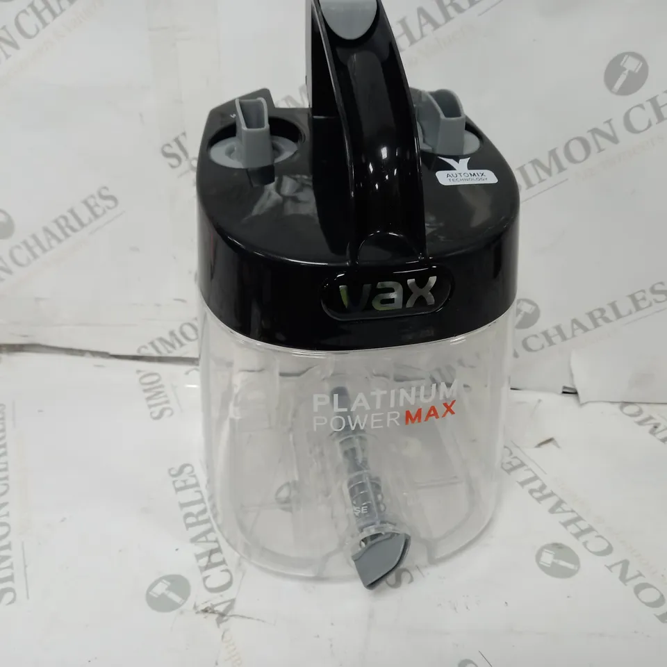 VAX PLATINUM POWERMAX TANK