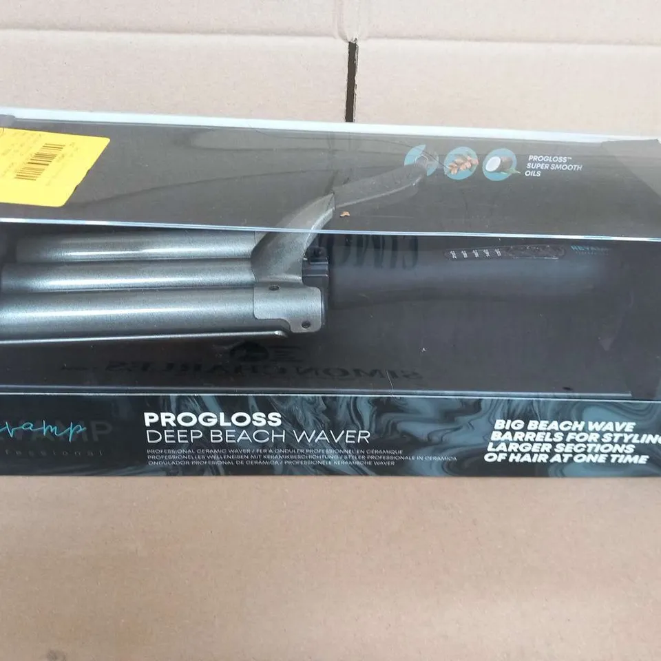 BOXED REVAMP PROGLOSS DEEP BEACH WAVER WV-2000