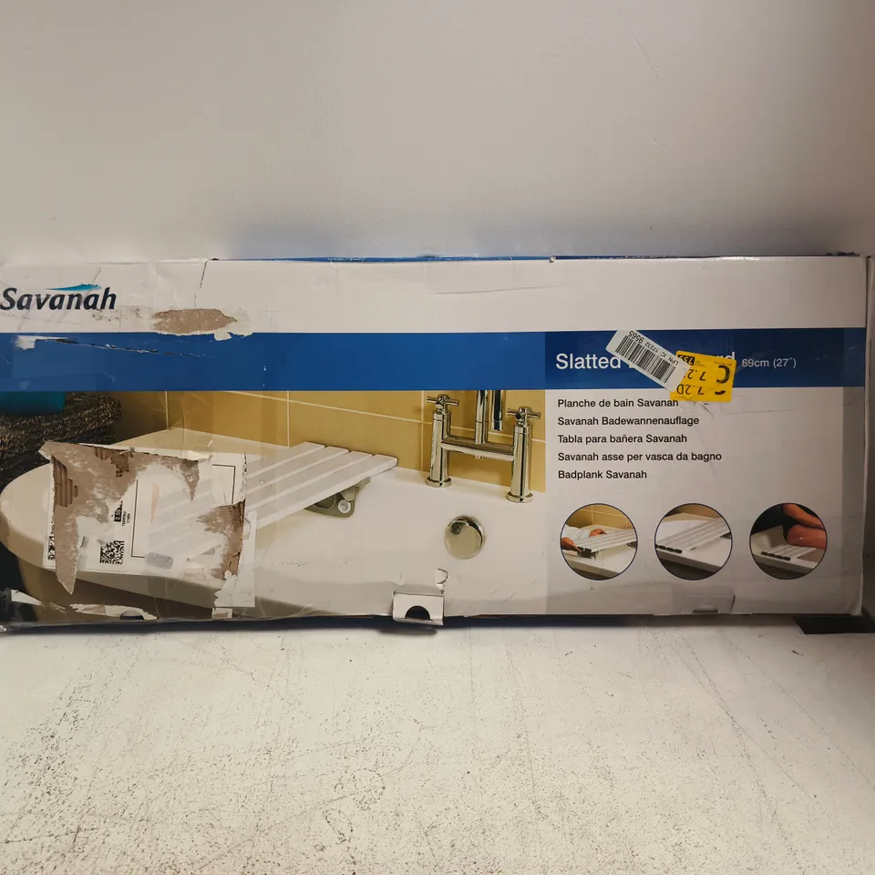 BOXED SAVANAH SLATTED BATH BOARD - 69CM (27")