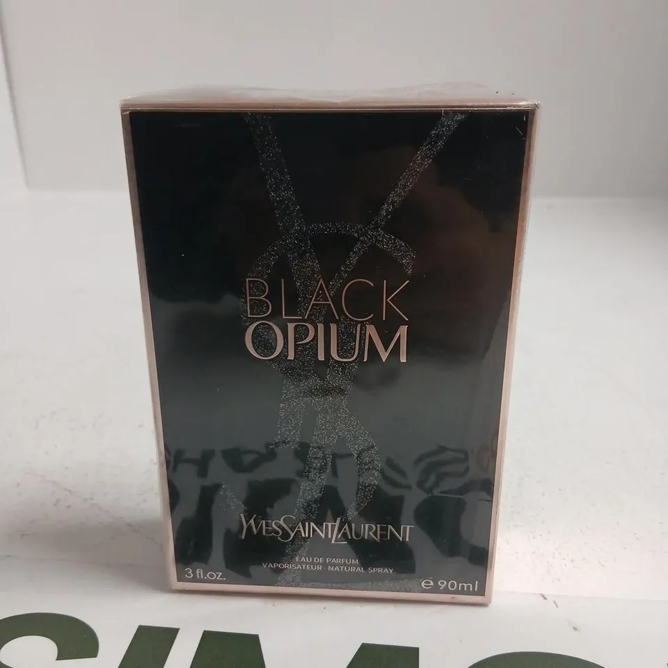 BOXED AND SEALED YVES SAINT LAURENT BLACK OPIUM EAU DE PARFUM 90ML 