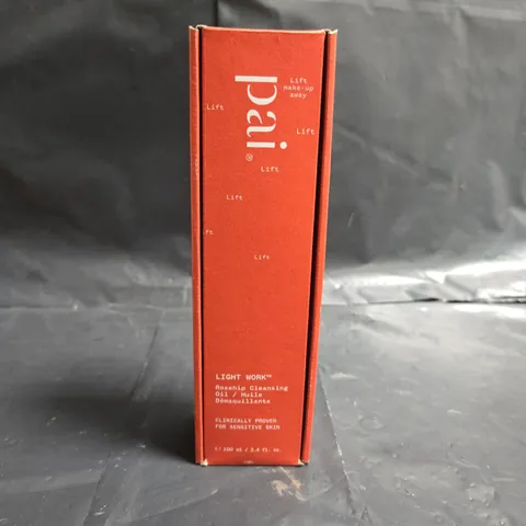 SEALED PAI LIGHT WORK ROSEHIP CLEANSING OIL – 100 ML, BOXED