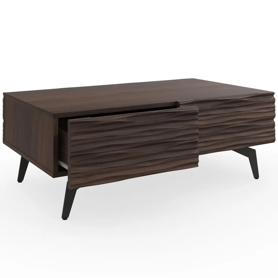 BOXED GFW BANTHAM DARK WALNUT COFFEE TABLE (1 BOX)